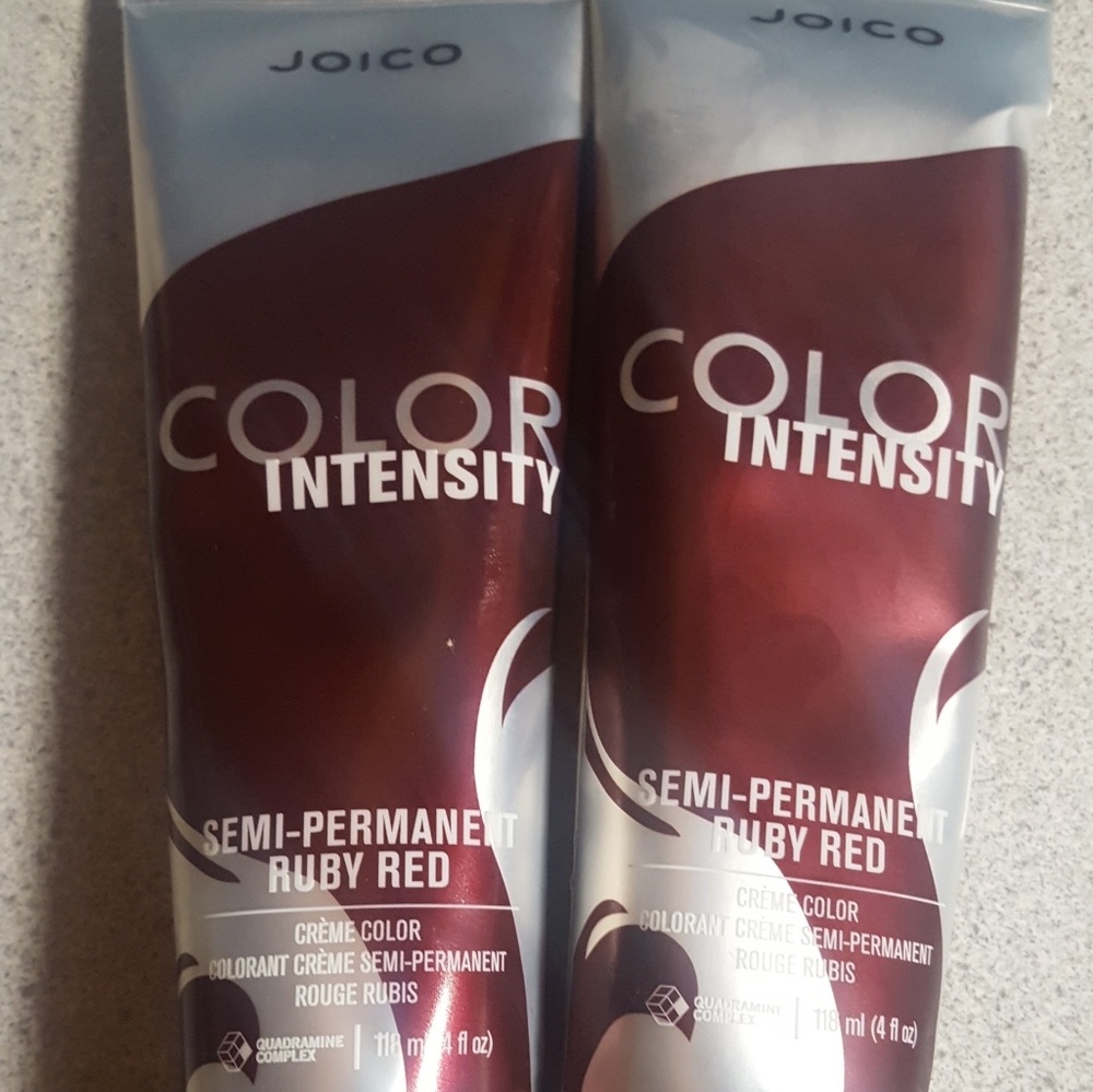 JOICO Color Intensity Ruby Red hair color.